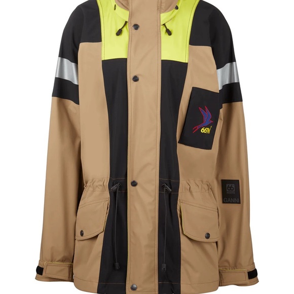 Ganni x 66 North Rain Jacket - Picture 2 of 2